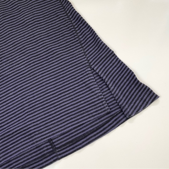 lululemon Mountain Tank Stripe Cadet Purple Black - Picture 11 of 14